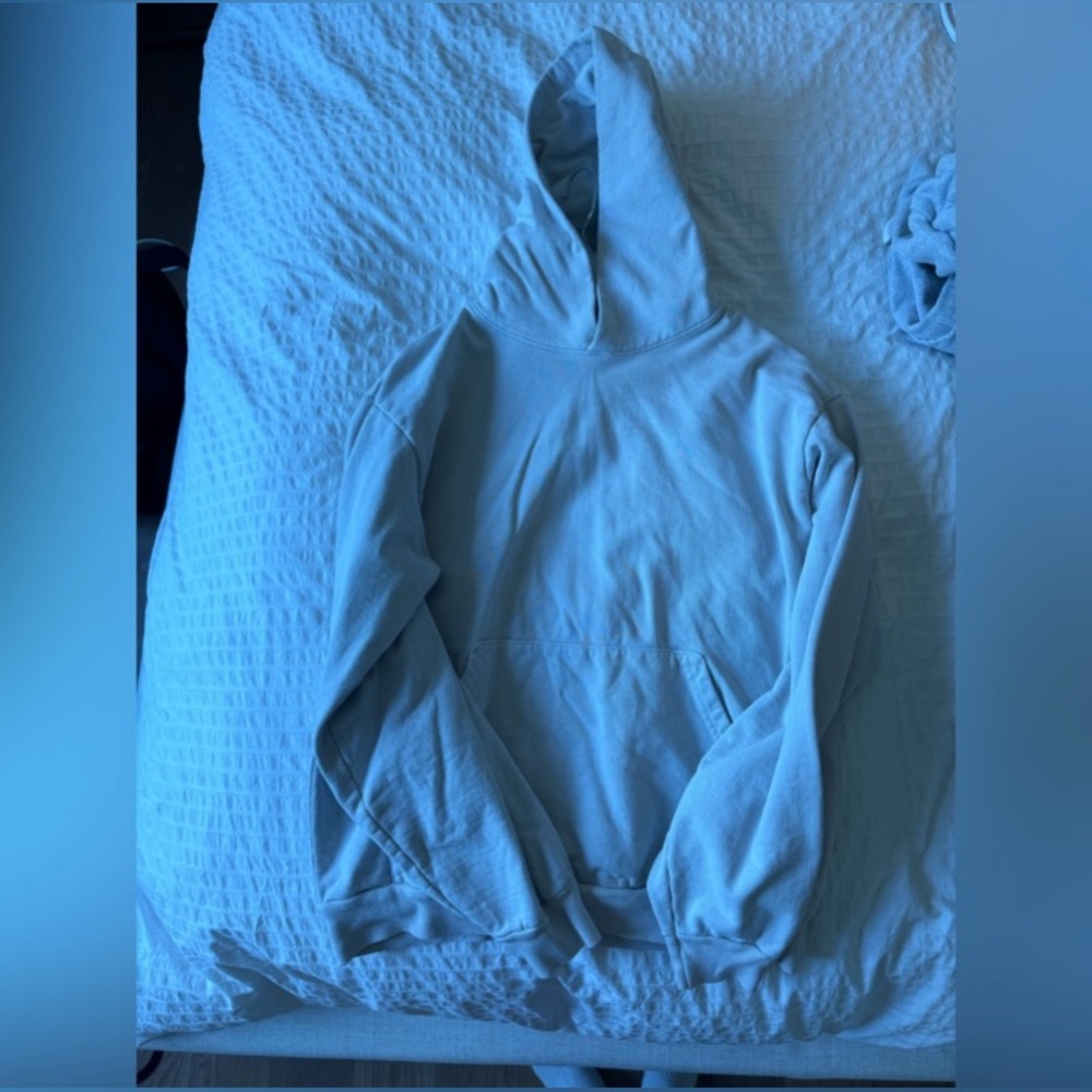 Los Angeles Apparel cement fleece Hoodie medium